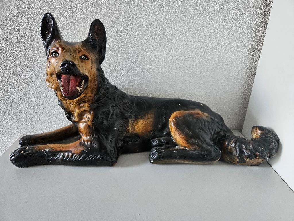 Beeldje Duitse Herder., Ophalen of Verzenden, Zo goed als nieuw