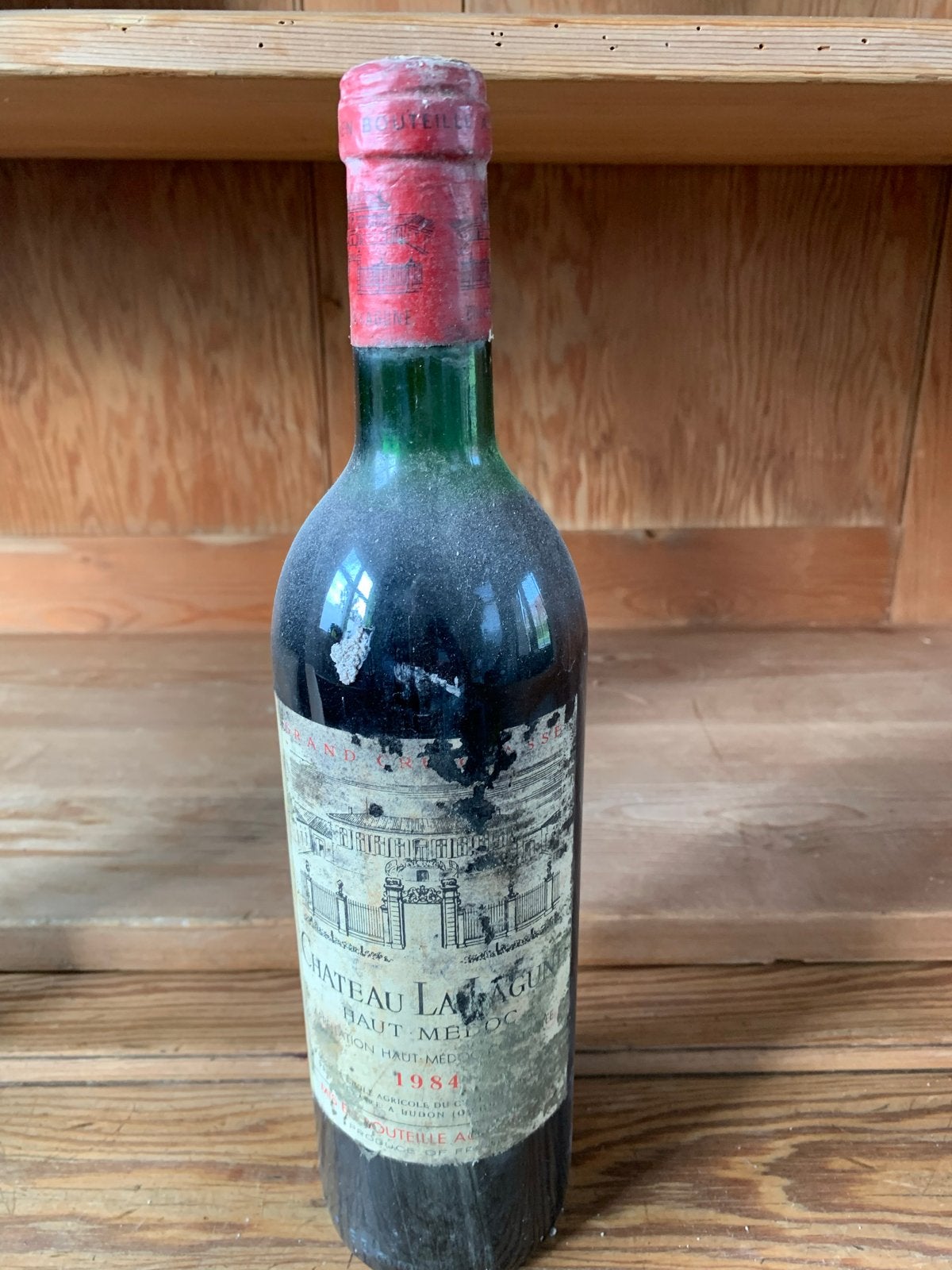 Château La Lagune 1984 - Grand Cru Classé, Verzamelen, Wijnen, Gebruikt, Rode wijn, Frankrijk, Vol, Ophalen