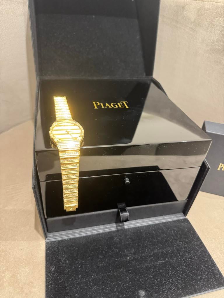 Piaget Polo 7661 C 701 Jumbo 34mm Full Set Collector's Item, Sieraden, Tassen en Uiterlijk, Horloges | Heren, Polshorloge, Zo goed als nieuw