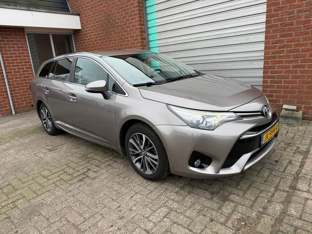 Toyota Avensis Touring Sports 1.8 VVT-i Lease Pro Navi! Bj:2, Voorwielaandrijving, 4 cilinders, Bruin, Handgeschakeld