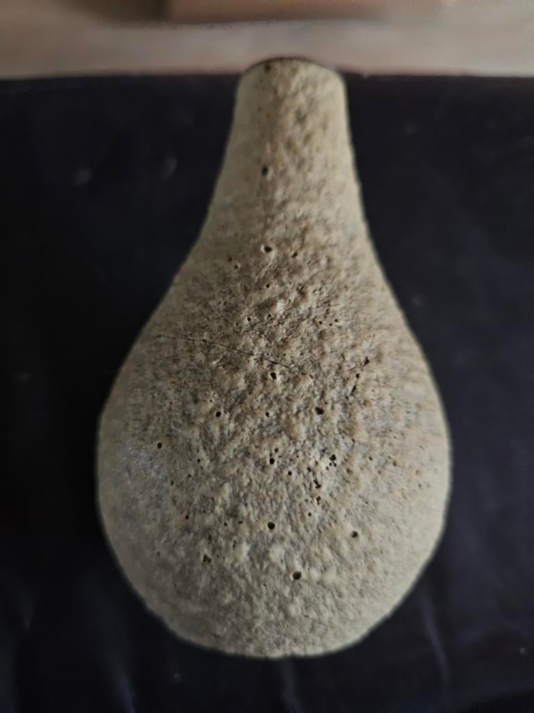 Klein vaasje met unieke textuur, Ophalen of Verzenden