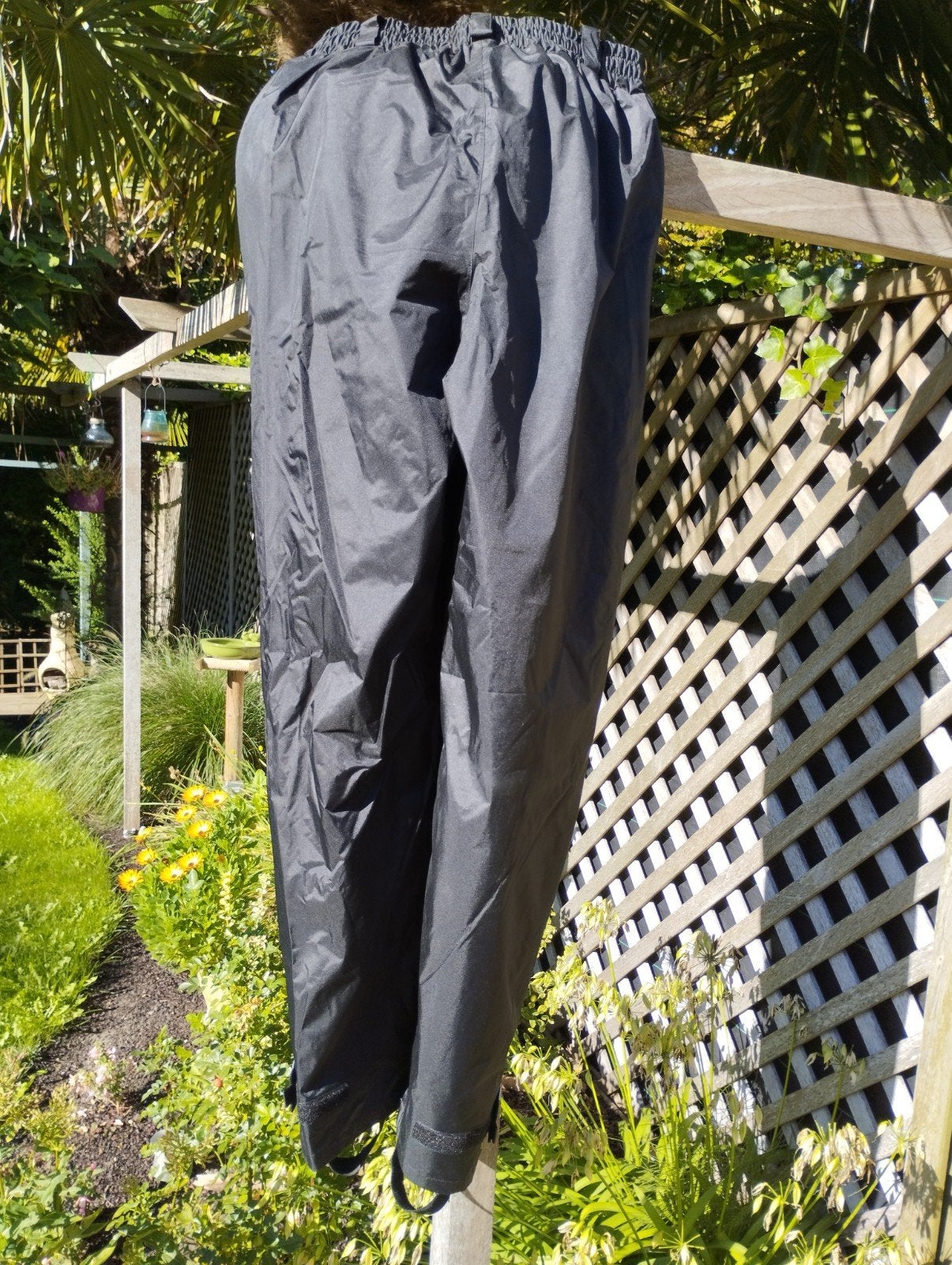 Zwarte regenbroek voor motorrijders - Maat XL/XXL, Gebruikt, Heren, Bering, XL