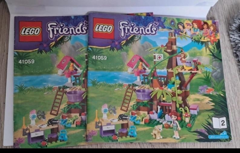 Lego friends jungle 41059, Gebruikt, Lego, Friends, Ophalen of Verzenden