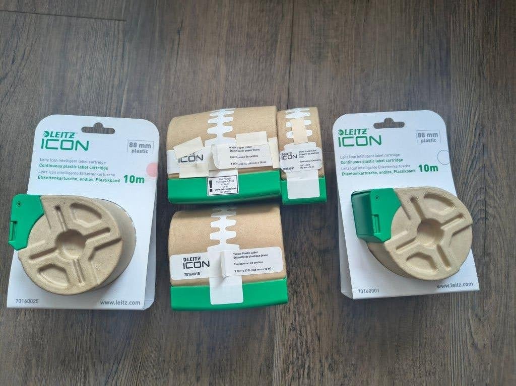 Leitz icon labels, Leitz, Qwerty, Ophalen of Verzenden, Zo goed als nieuw