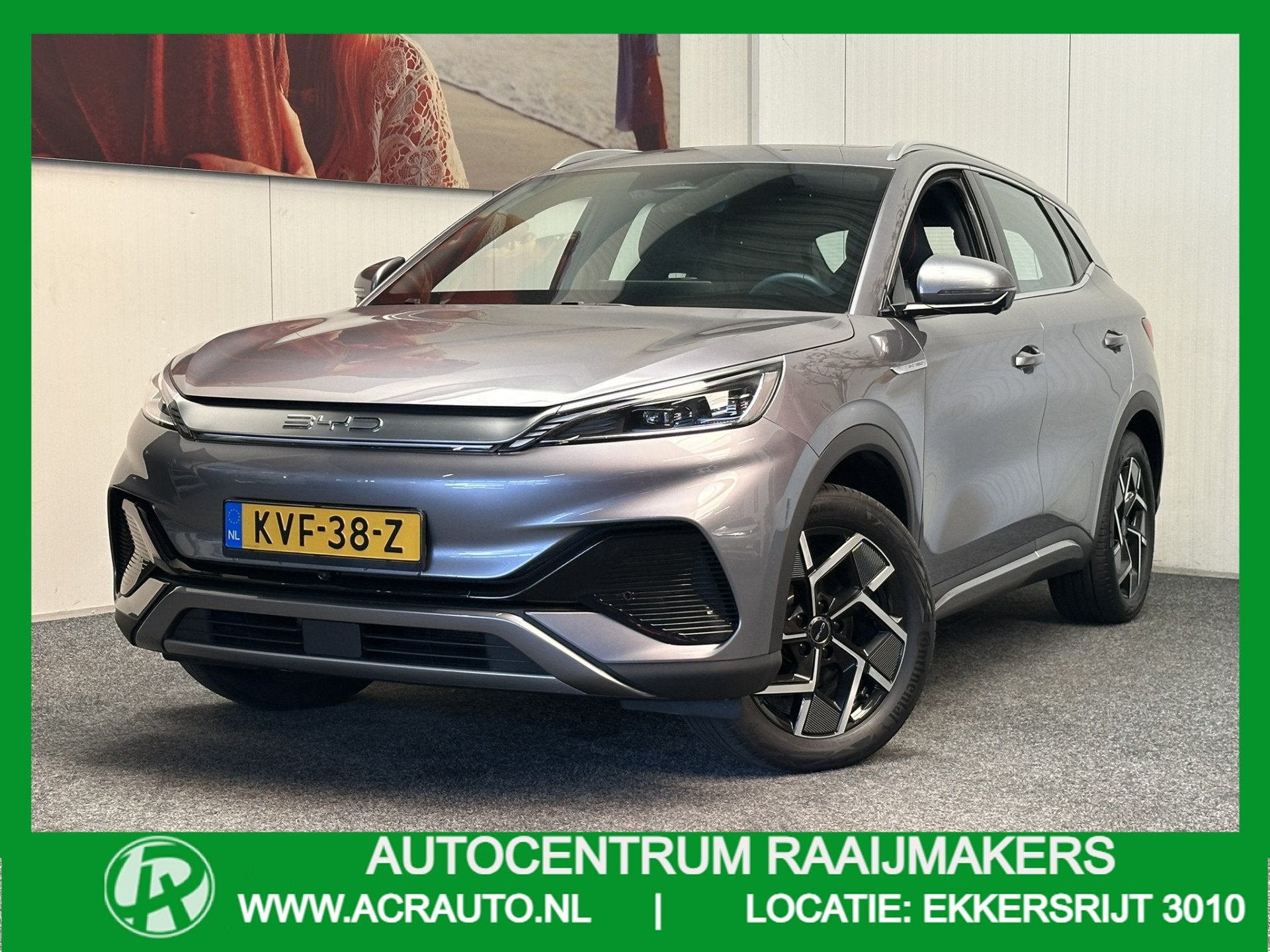 BYD ATTO 3 DESIGN 60 kWh WLTP 420 KM * 45 STUKS OP VOORRAAD*, Auto's, Dealer onderhouden, Gebruikt, 38 min, 204 pk