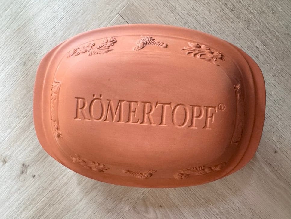 Originele Römertopf 119 - Nieuw, Ophalen, Braadpan, Met deksel, Nieuw