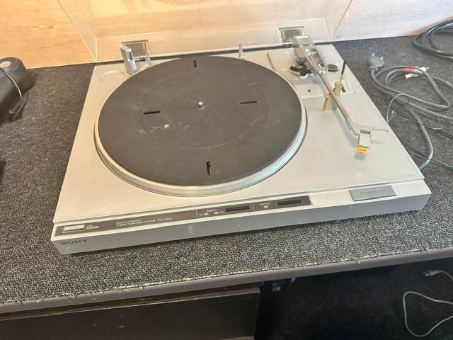 Sony platenspeler, Ophalen, Gebruikt, Automatisch, Platenspeler