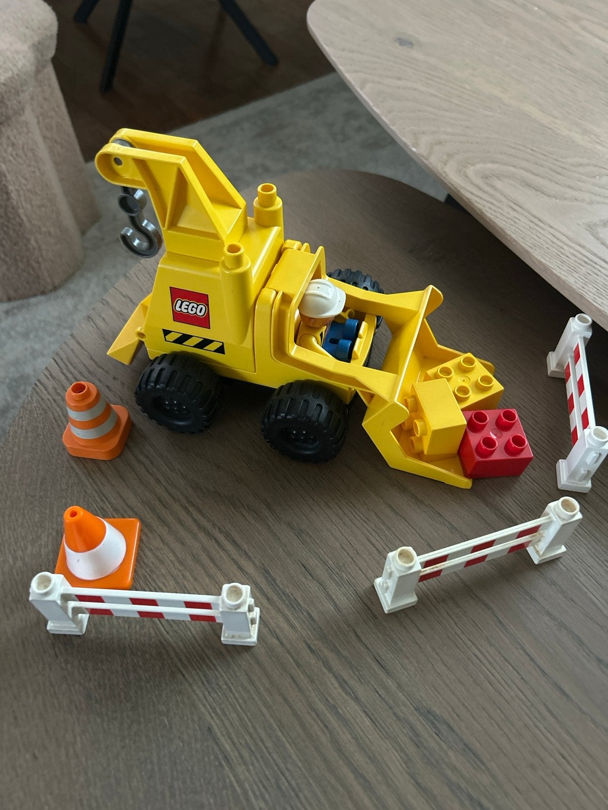 LEGO Duplo Graafmachine met Accessoires, Ophalen of Verzenden, Gebruikt, Overige merken