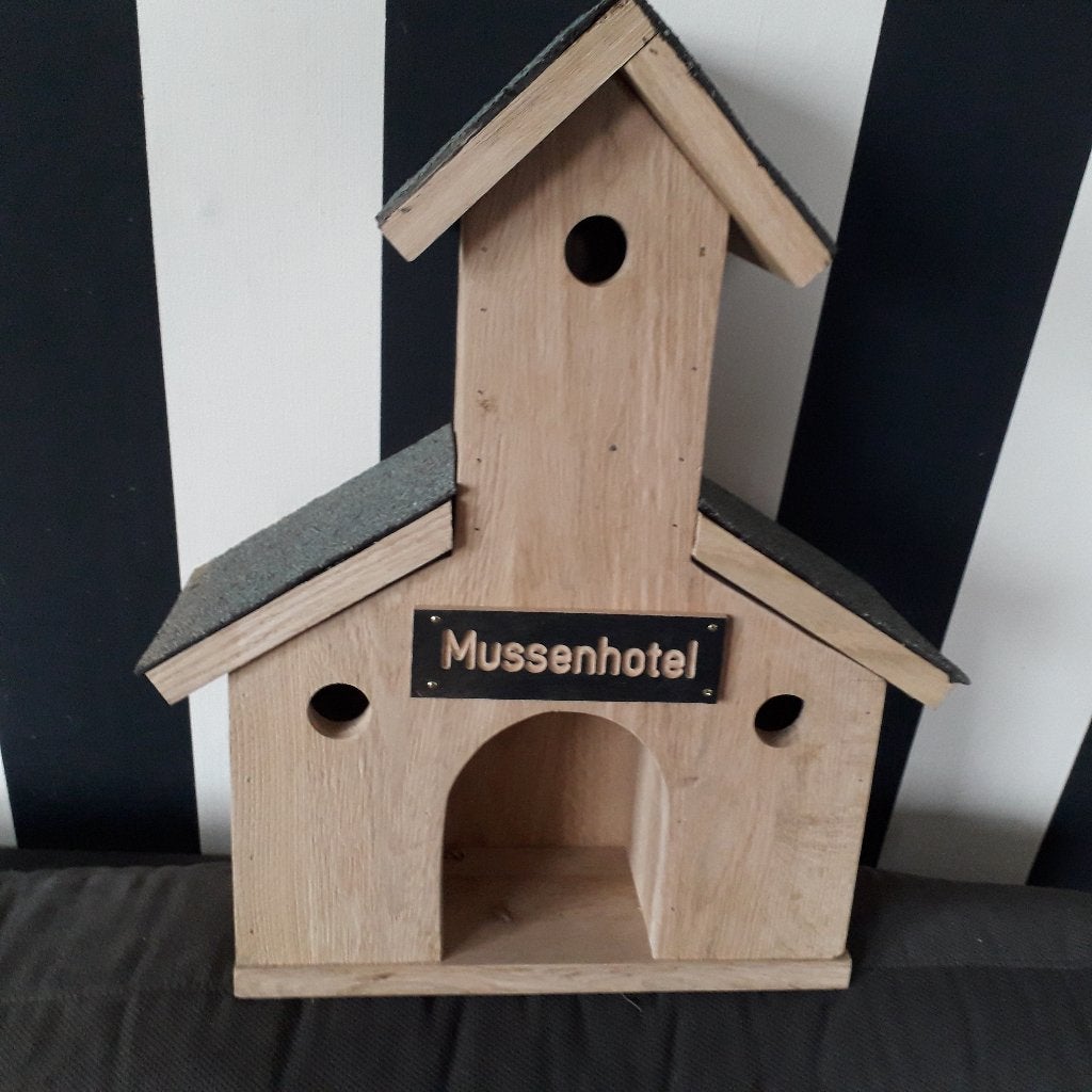 Mussenhotel    Insectenhotel, Tuin en Terras, Vogelhuisjes en Vogelbaden, Nieuw, Ophalen of Verzenden