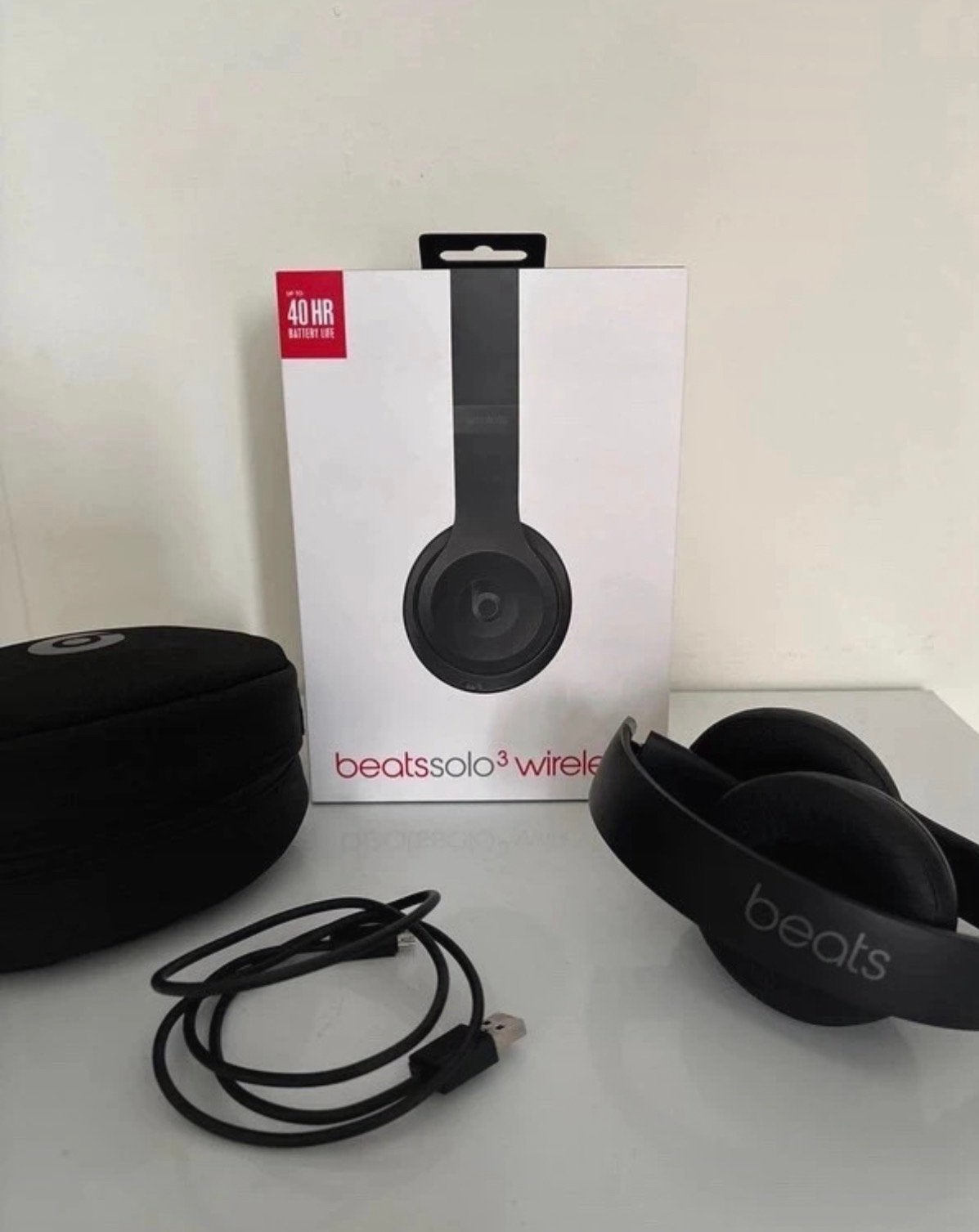 Beats Solo3 Wireless Koptelefoon - Zo goed als nieuw, Audio, Tv en Foto, Verzenden, Bluetooth, Beats, On-ear