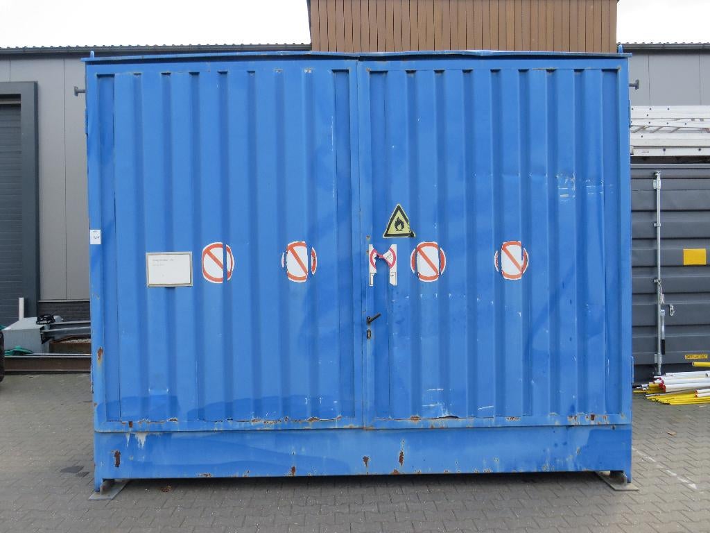 denios chemiecontainer milieucontainer extra verdieping, Ophalen, Gebruikt, Zandhaarweg, Denios