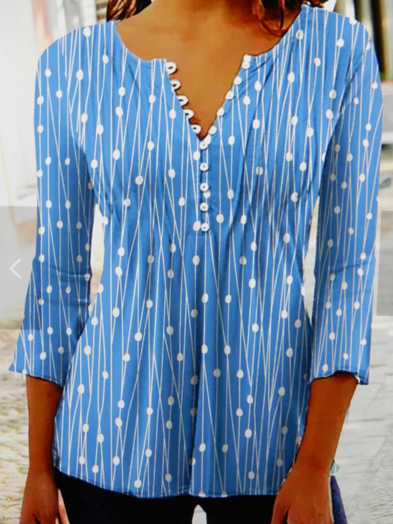 Voorjaars-blouse, Ophalen of Verzenden, Nieuw, Maat 36 (S), Blauw