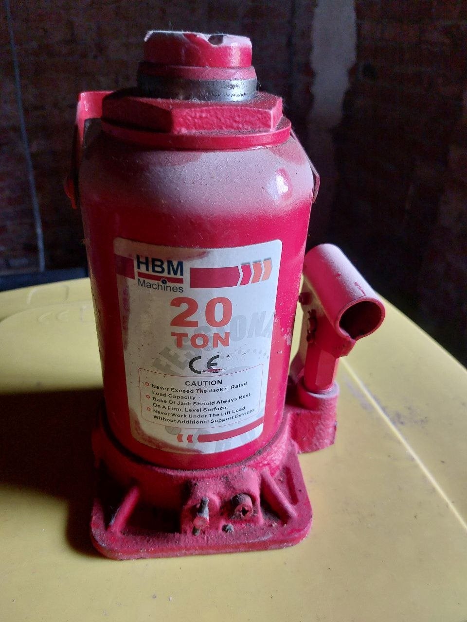Potkrik, Ophalen, Zo goed als nieuw, Hydraulisch, Potkrik