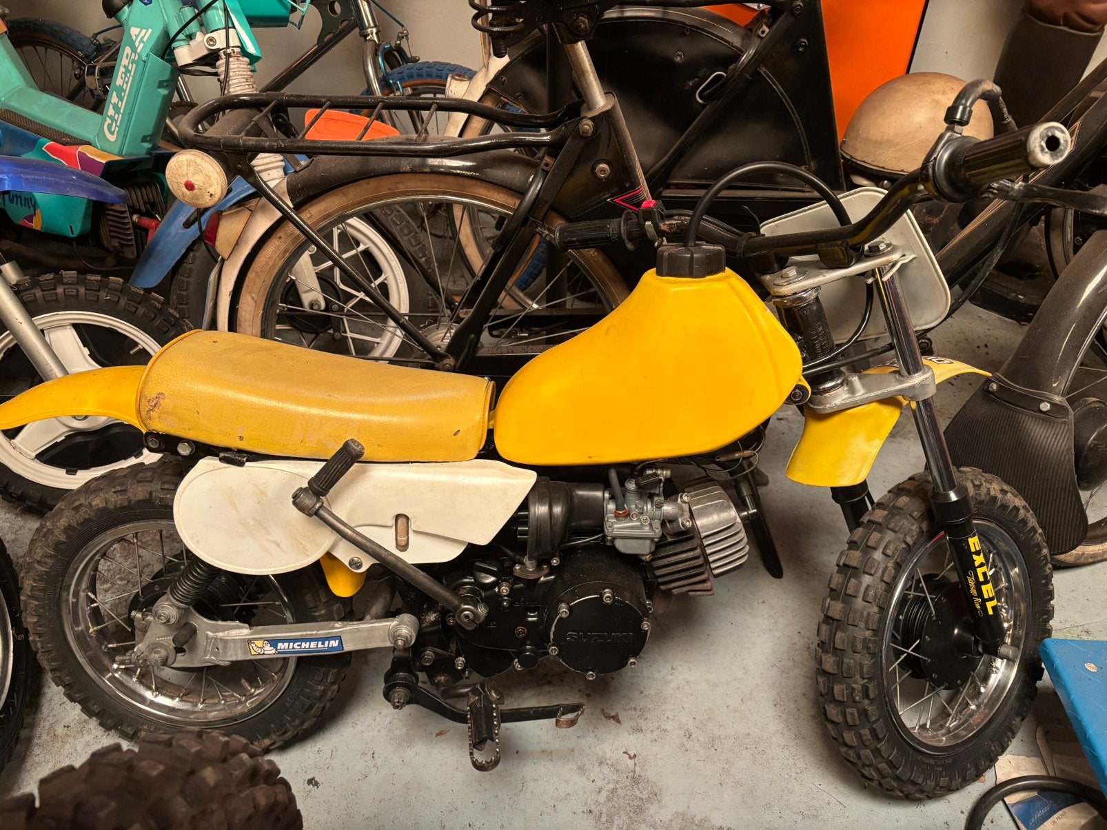 Suzuki JR50 minicrosser suzuki jr 50 pw50 qr50 kindercrosser, Ophalen of Verzenden, Zo goed als nieuw, Overige typen
