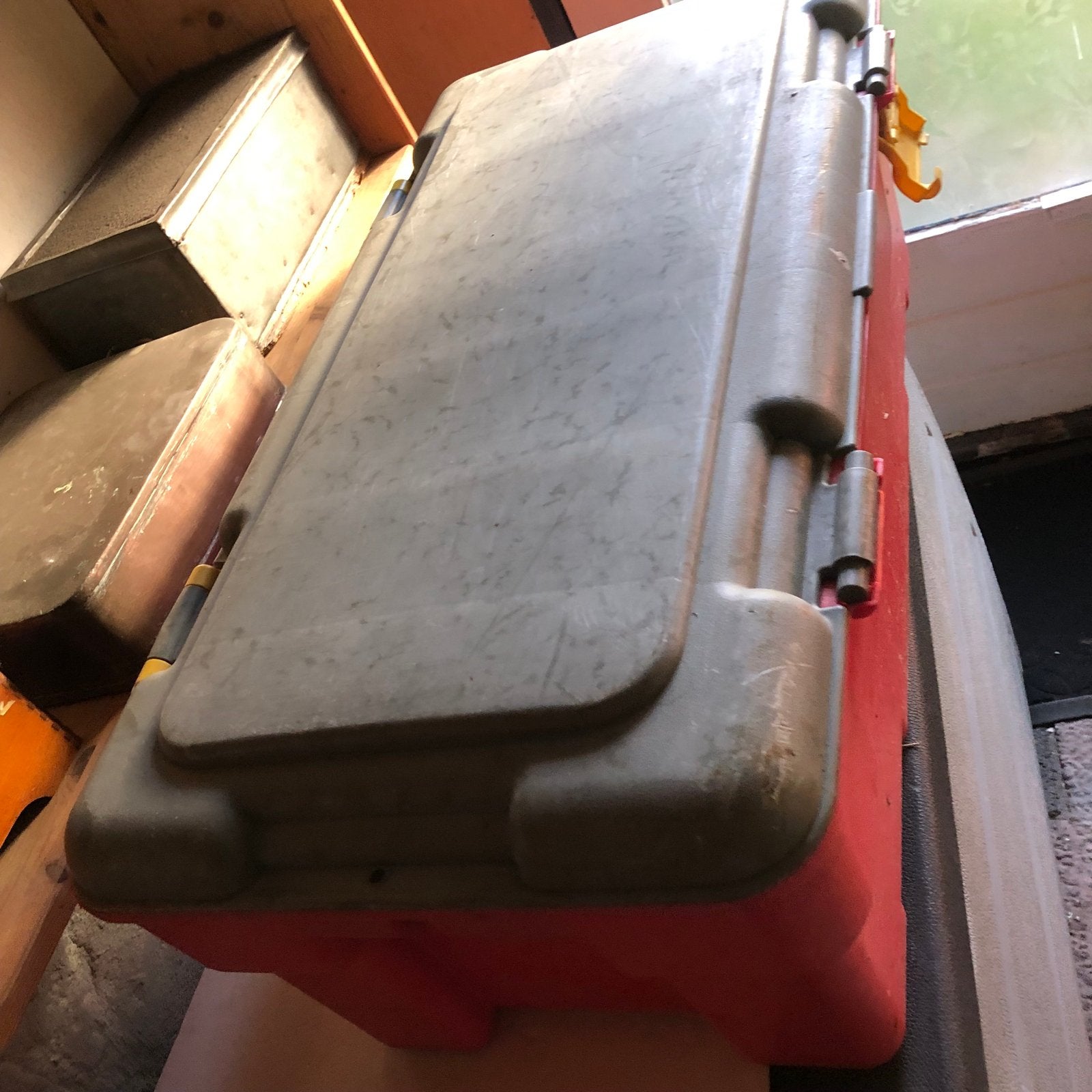 Stevige Opbergkist - Ideaal voor Gereedschap of Speelgoed, Ophalen, Kunststof, Gebruikt, 50 tot 100 cm