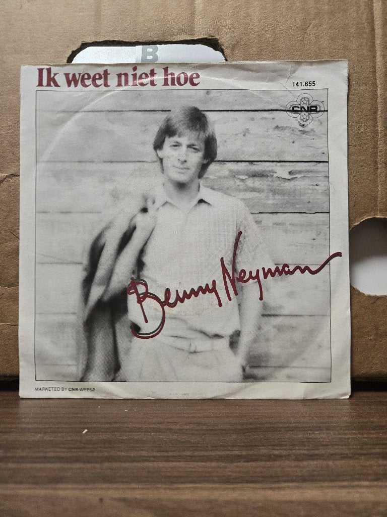 Benny Neyman - Ik weet niet hoe, Cd's en Dvd's, Vinyl Singles, 7 inch, Ophalen of Verzenden, Zo goed als nieuw, Fotohoes