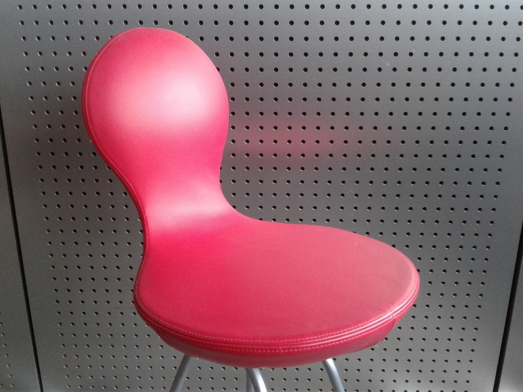 1x Variér (Stokke) Eight (Rood Leder), Nieuw!, Met voetsteun, 60 tot 90 cm, Nieuw, Ophalen of Verzenden