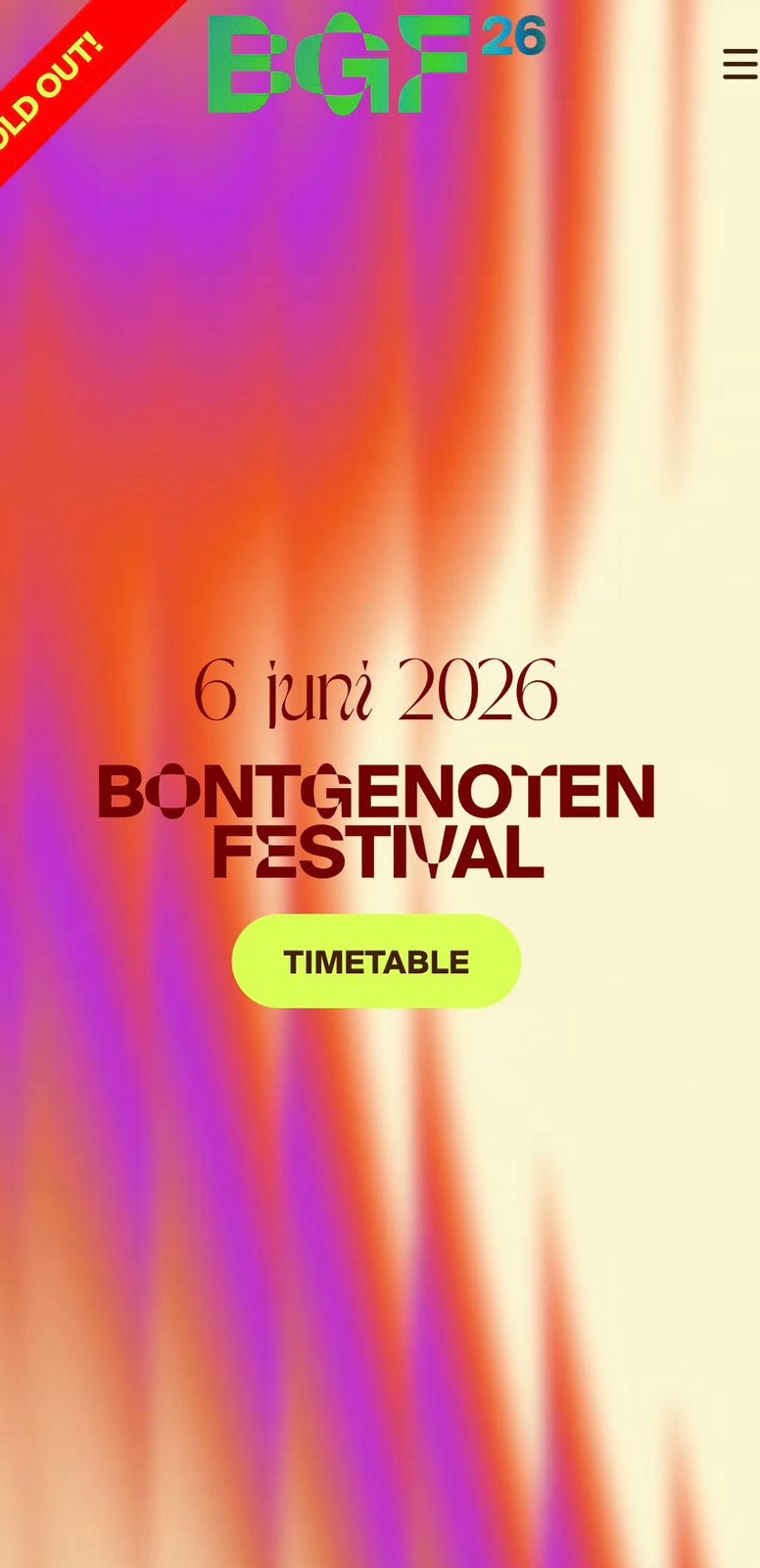1x Bontgenoten ticket, Ophalen of Verzenden, Zo goed als nieuw