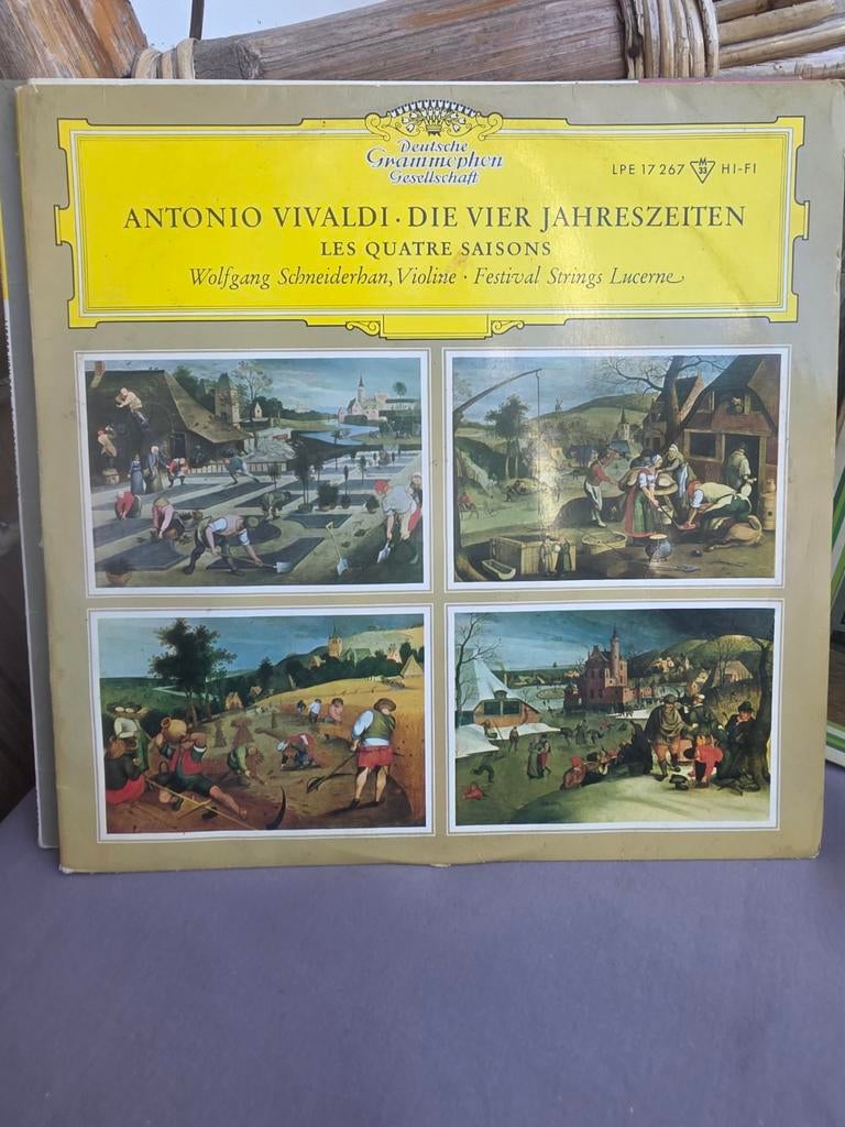 Antonio Vivaldi - Die Vier Jahreszeiten LP, Ophalen, Gebruikt, 12 inch, Orkest of Ballet