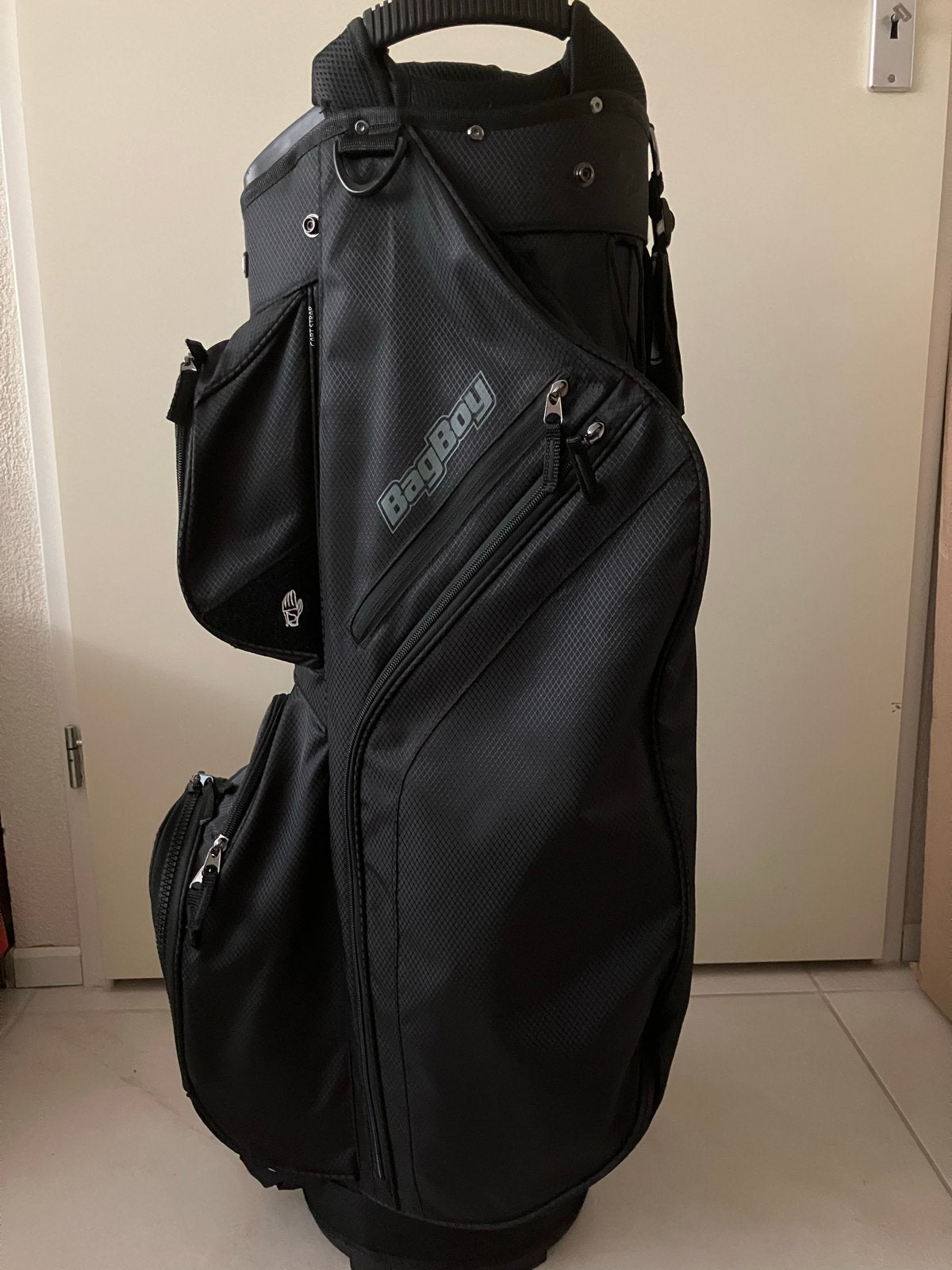 BagBoy Golftas Cartbag - Zwart, Zo goed als nieuw, Ophalen of Verzenden, Zo goed als nieuw, Tas, Overige merken