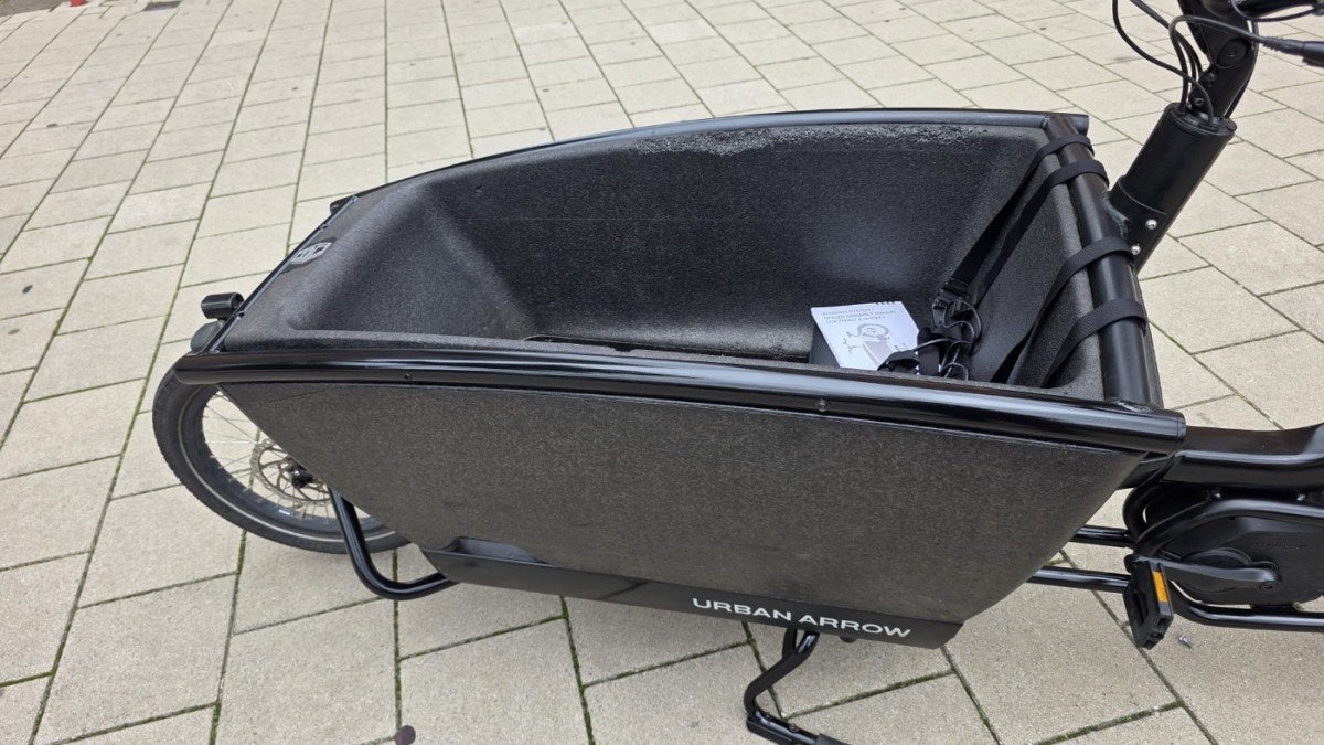 Urban Arrow Performance Line bakfiets met regenten, Gebruikt, -, -, Elektrisch