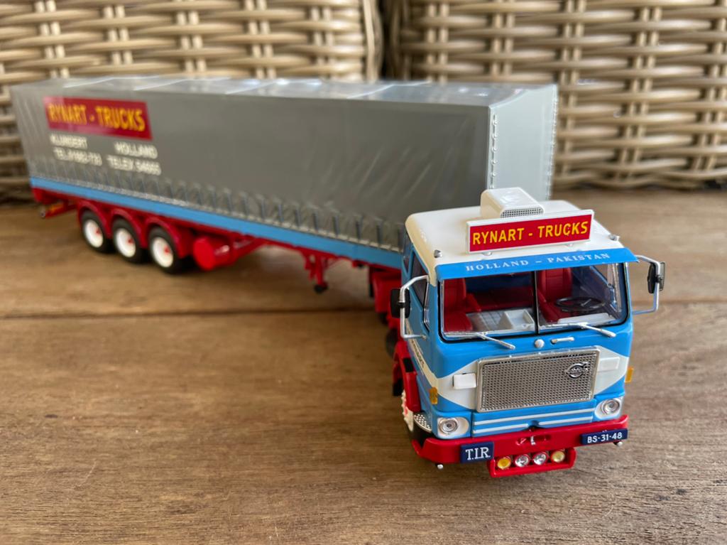TEKNO VOLVO F89 RYNART TRUCKS KLUNDERT, Hobby en Vrije tijd, Modelauto's | 1:50, Ophalen of Verzenden, Nieuw, Bus of Vrachtwagen