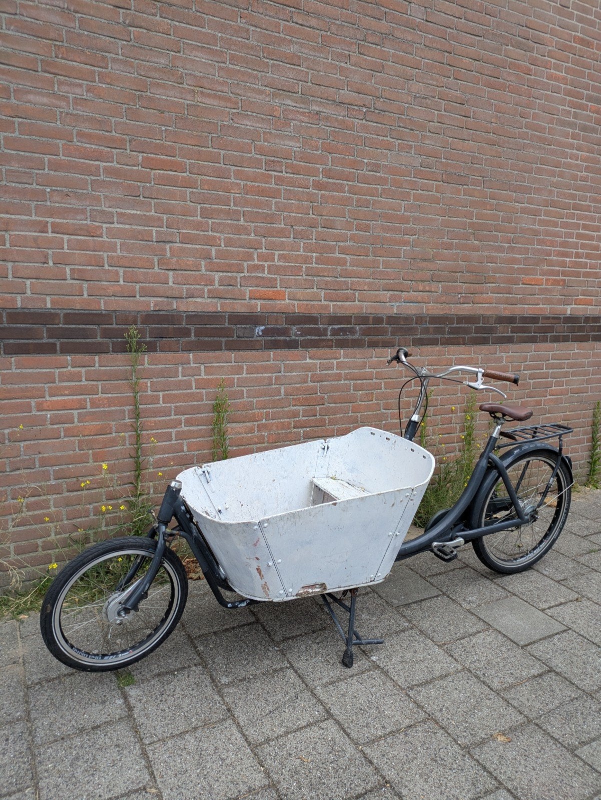 Bakfiets - Gebruikt, ideaal voor goederenvervoer, Overige merken, Terugtraprem, Gebruikt, Goederen