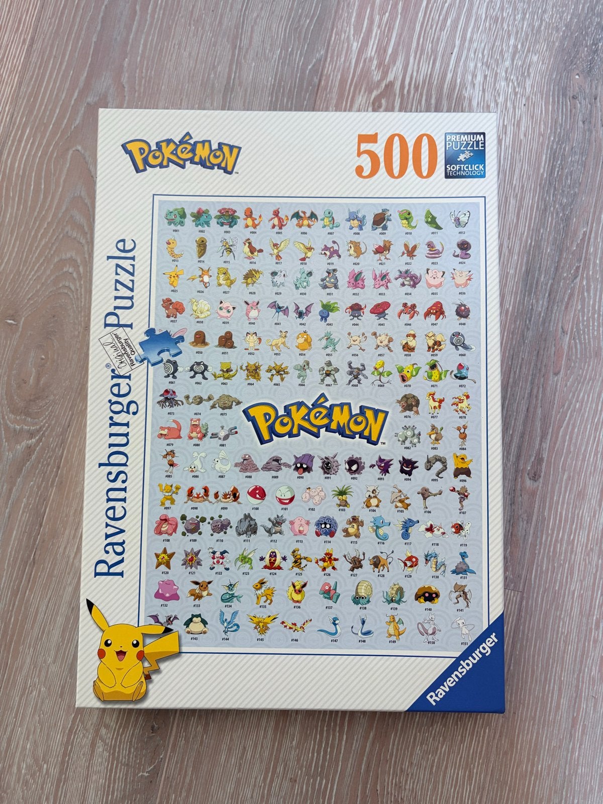 Nieuwe Ravensburger Pokémon Puzzel 500 stukjes, Ophalen of Verzenden, Meer dan 50 stukjes, Nieuw, 6 jaar of ouder