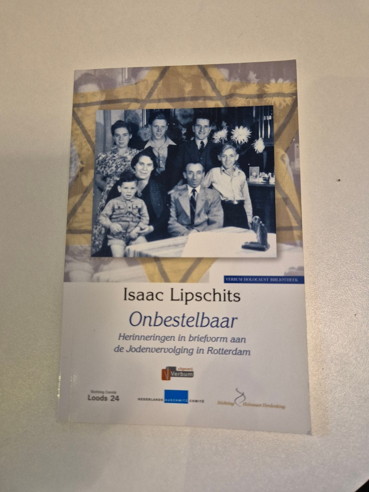 Isaac Lipschits - Onbestelbaar (Holocaust Herdenking), Ophalen of Verzenden, 20e eeuw of later, Zo goed als nieuw, Isaac Lipschits