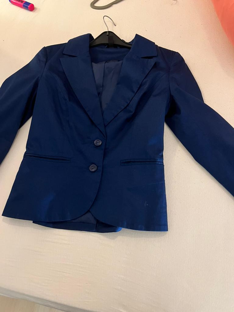 Blazer maat 38, Maat 38/40 (M), Blauw, Ophalen of Verzenden, Zo goed als nieuw