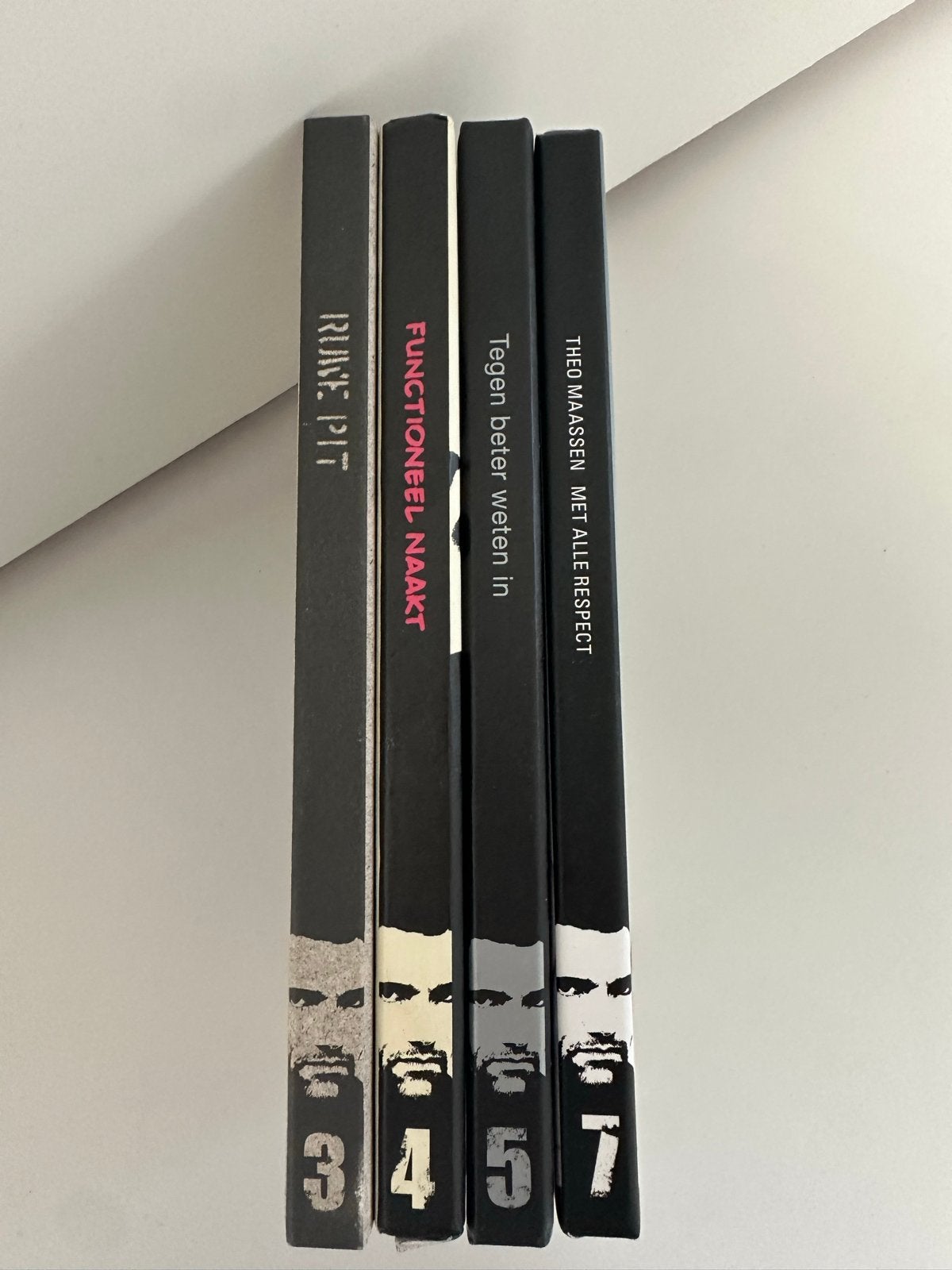Theo Maassen DVD Boxset - Ruwe Pit, Functioneel Naakt, Tegen, Overige artiesten, Alle leeftijden, Nederlands, Zo goed als nieuw