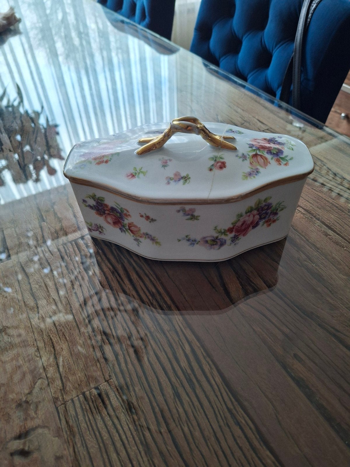antieke porseleinen koekpot, Ophalen of Verzenden