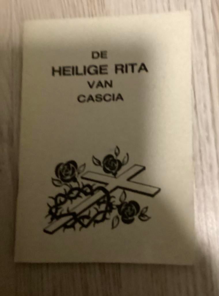 De Heilige Rita van Cascia,zeldzaam boekje uit het jaar 1958, Antiek en Kunst, Antiek | Religie, Ophalen of Verzenden