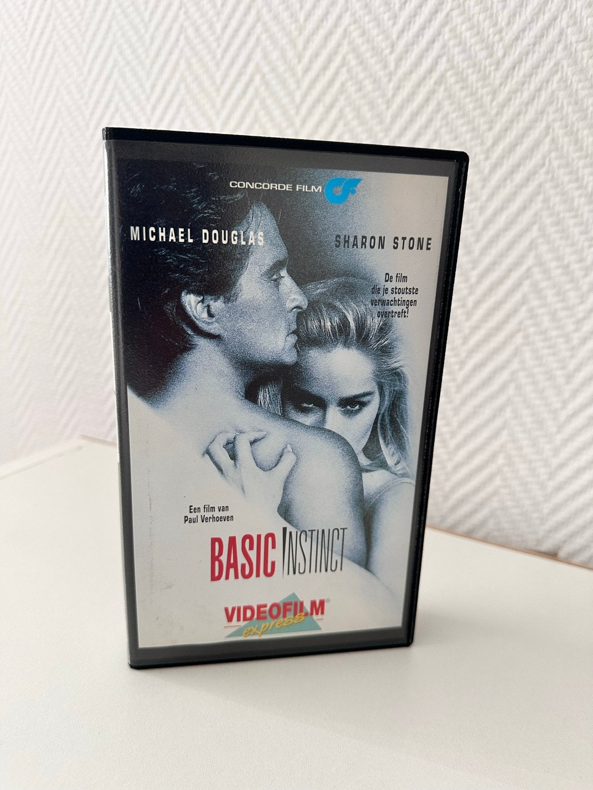 Basic Instinct VHS - Michael Douglas, Sharon Stone, Cd's en Dvd's, Nederlands ondertiteld, Gebruikt, Vanaf 16 jaar, Ophalen of Verzenden