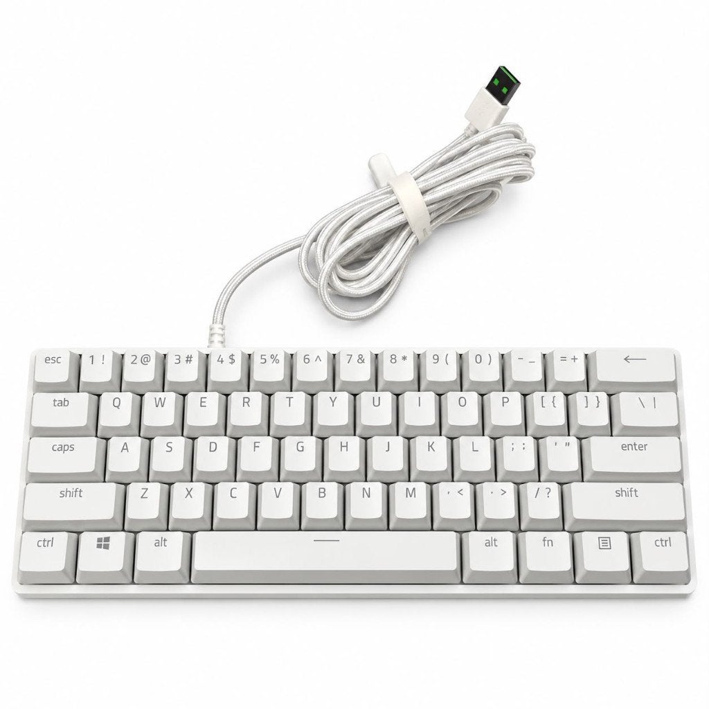 Razer Huntsman Mini - Gaming Toetsenbord Wit € 54,99, ., Ophalen of Verzenden, Zo goed als nieuw, .