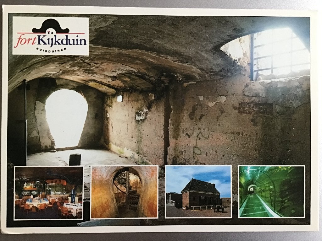 Ansicht Den Helder Fort Kijkduin Huisduinen Gelopen 2004, Ophalen of Verzenden, 1980 tot heden, Gelopen, Noord-Holland