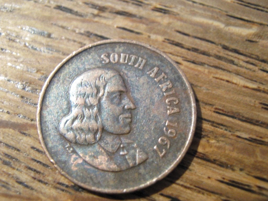 South Africa 1 Cent 1967, Jan van Riebeeck #520, Ophalen of Verzenden, Zuid-Afrika, Losse munt