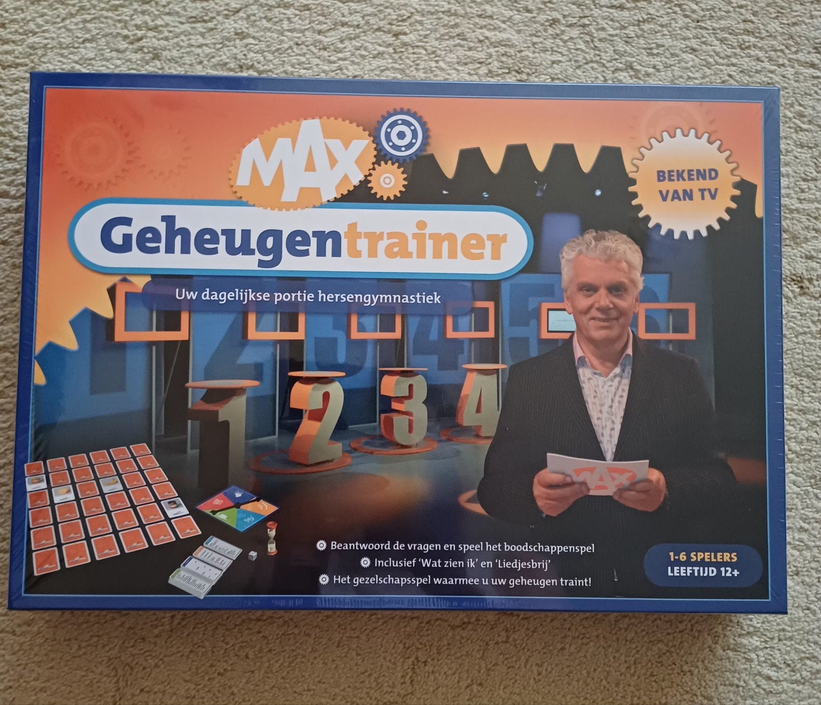 MAX geheugentrainer, Vijf spelers of meer, Verzenden, Nieuw
