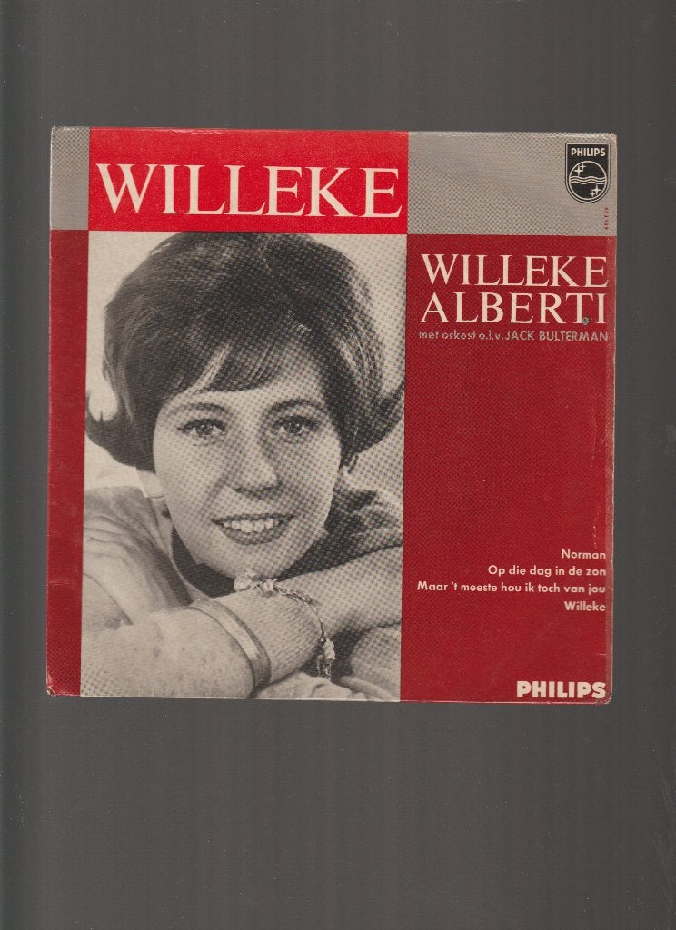 VINYL EP // WILLEKE ALBERTI  --  NORMAN  +  3, Verzenden, 7 inch, Fotohoes, Zo goed als nieuw