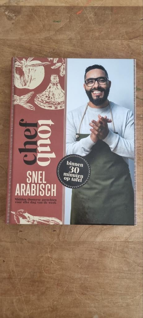 Chef Toub: Snel Arabisch - Midden Oosterse gerechten, Boeken, Midden-Oosten en Marokko, Ophalen of Verzenden, Chef Toub, Hoofdgerechten