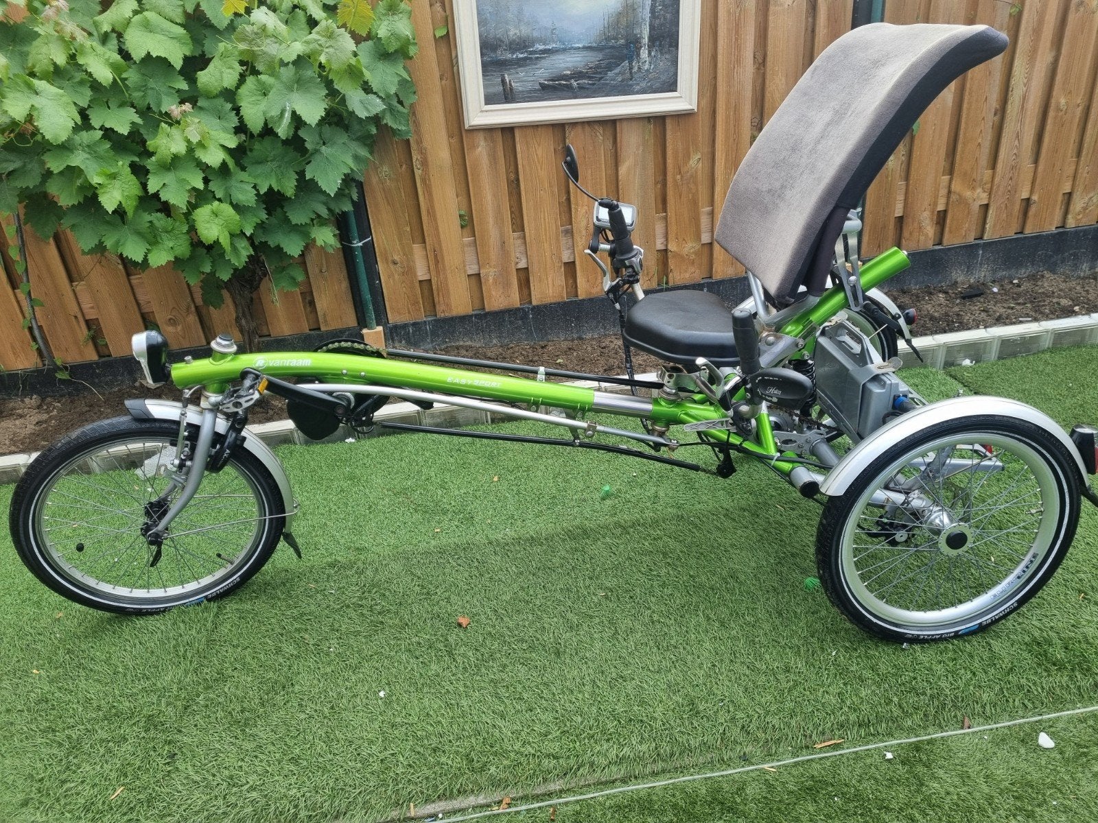 Leuke elektrische Van Raam driewieler ligfiets werkt prefect, Fietsen en Brommers, Elektrische fietsen, Ophalen