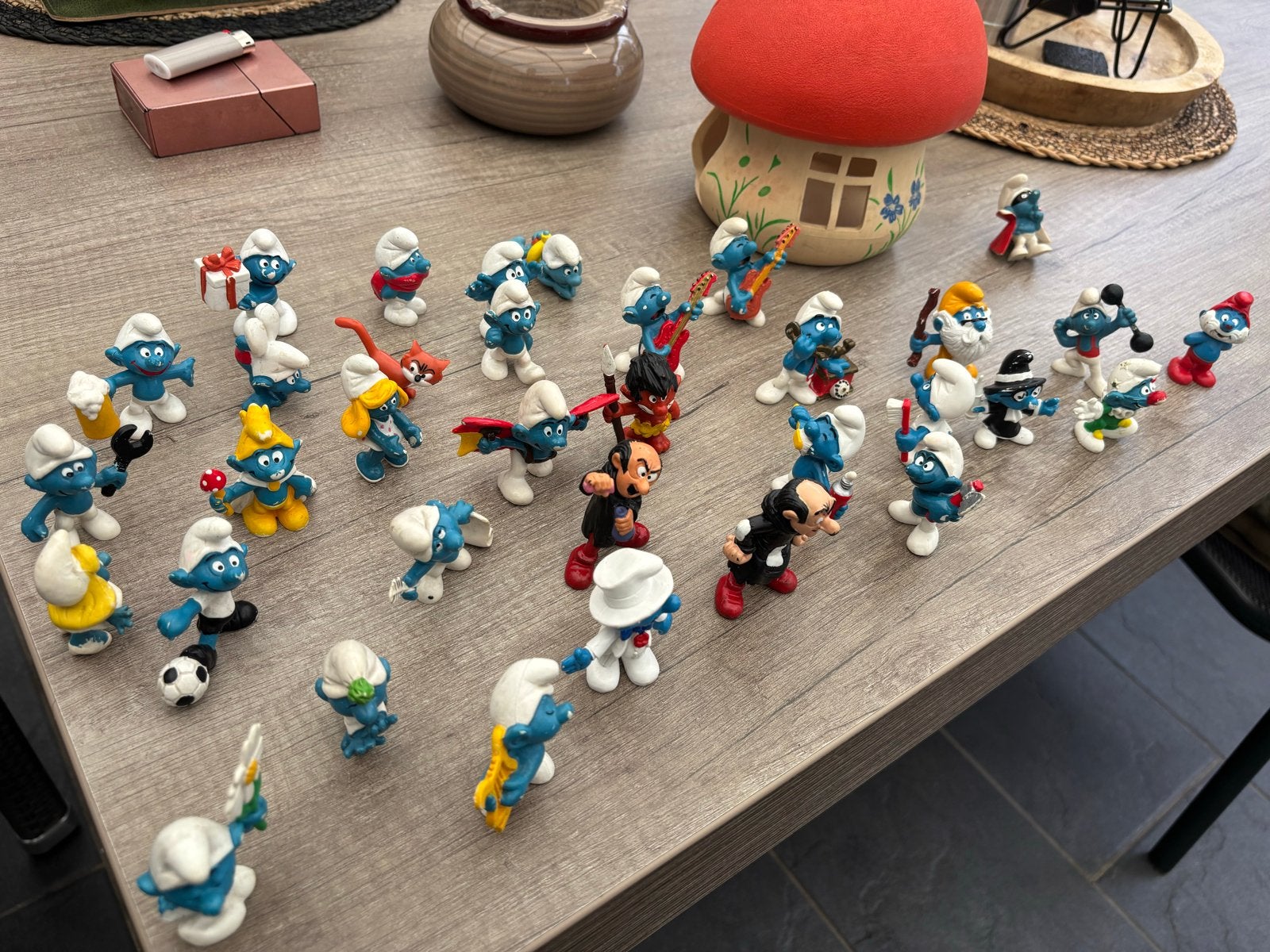 Zeldzame Smurfen collectie - Diverse figuren, Verzamelen, Smurfen, Ophalen of Verzenden, Gebruikt, Verschillende Smurfen, Poppetje, Figuurtje of Knuffel