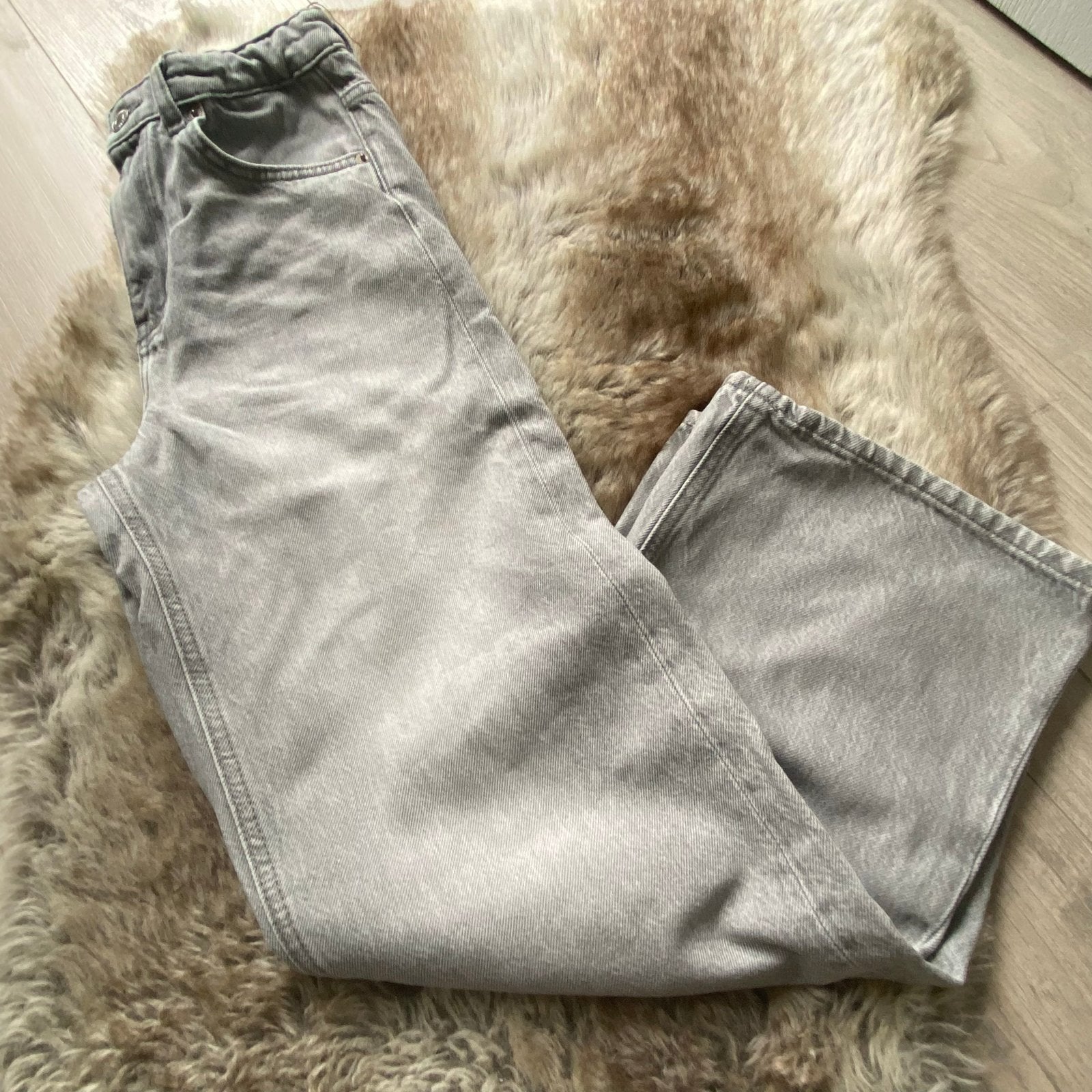 Zara Wide Leg Jeans Maat 152 Zo Goed Als Nieuw, Ophalen of Verzenden, Zo goed als nieuw, Meisje, Broek