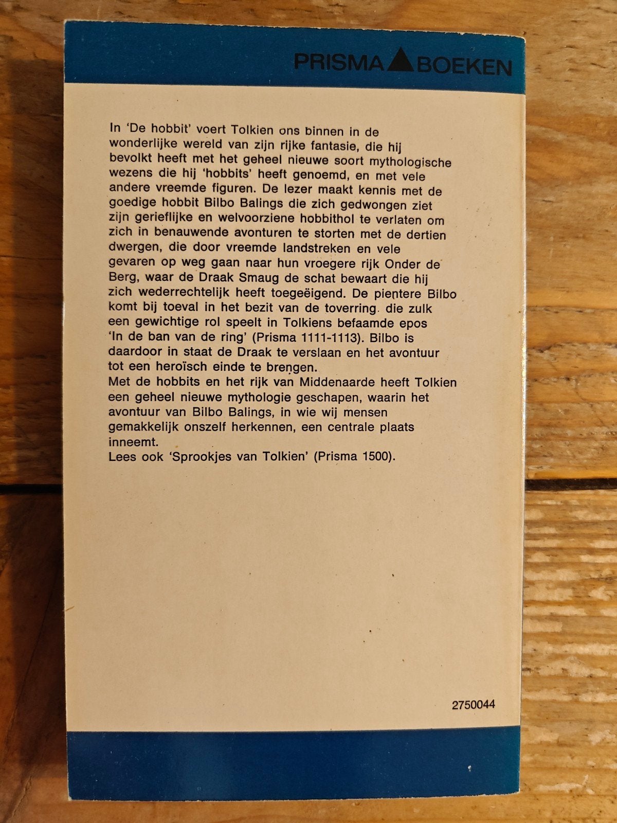 De Hobbit., Boeken, Ophalen of Verzenden, Zo goed als nieuw