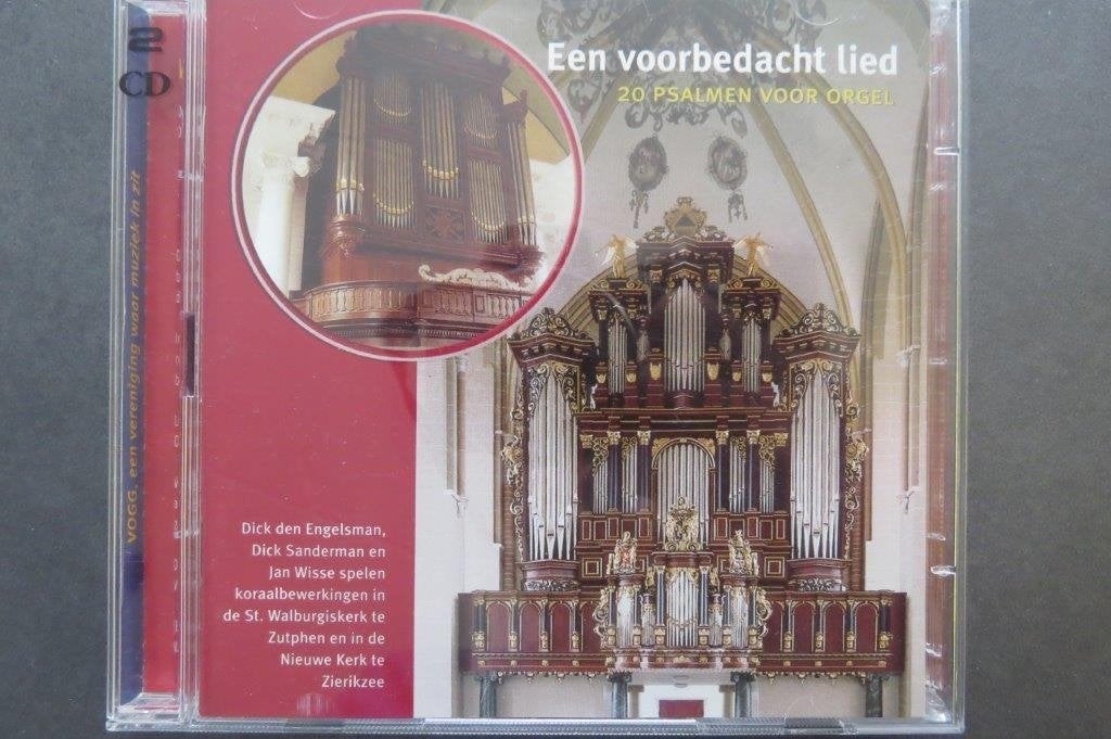 2cd orgel: Een voorbedacht lied, 20 psalmen voor orgel, VOGG, Ophalen of Verzenden, Zo goed als nieuw, Gospel