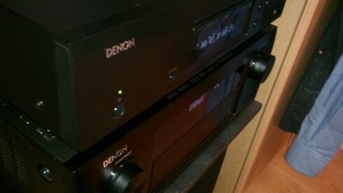 Denon AVR-X4000 black, Ophalen, Gebruikt, Denon, 120 watt of meer