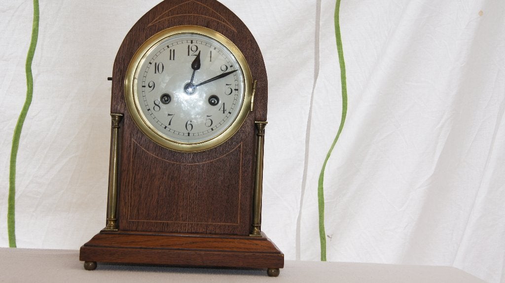 Tafelklok met inleg, Ophalen of Verzenden