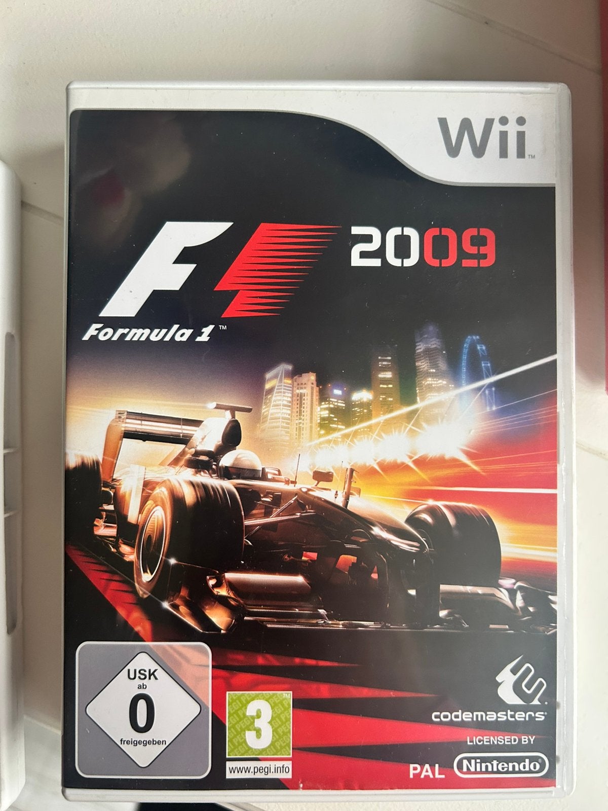 Wii spel F1 formule 1 2009, Ophalen, 1 speler, Racen en Vliegen, Zo goed als nieuw