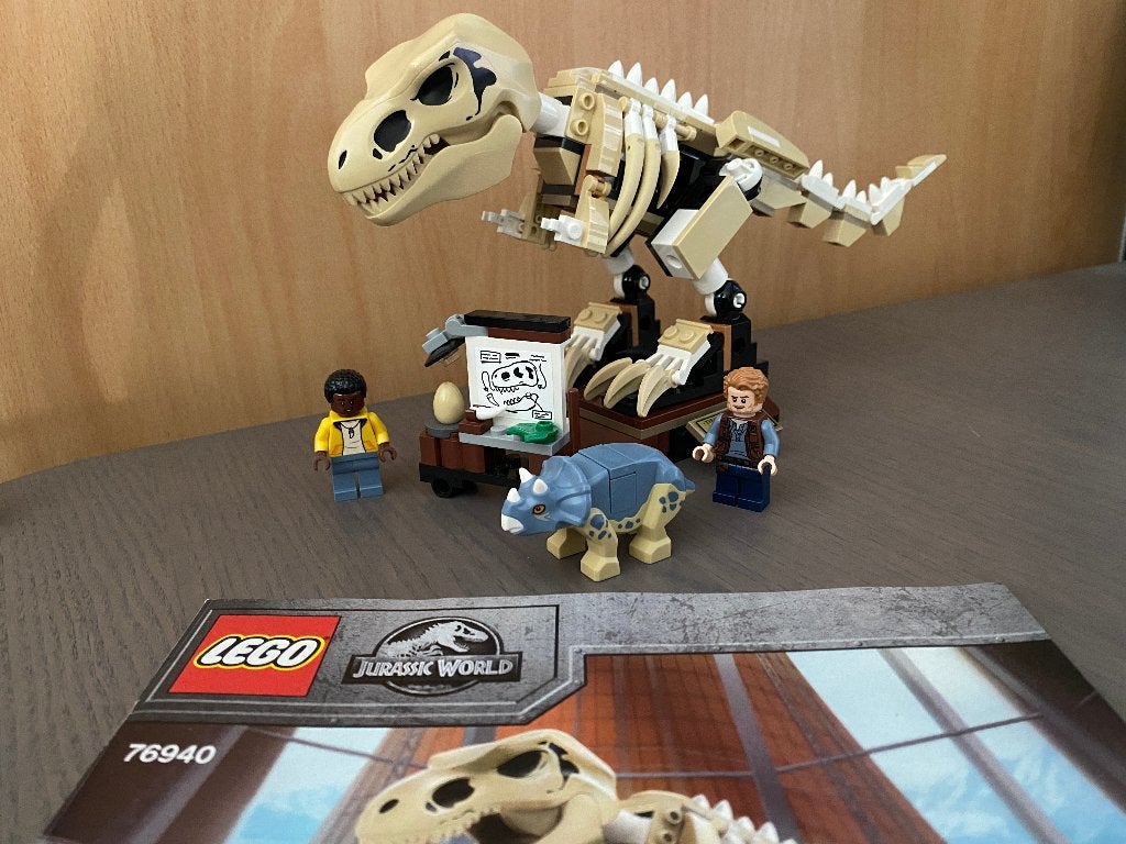 Lego 76940 dino tentoonstelling jurassic, Jurassic World, Lego, Ophalen of Verzenden, Zo goed als nieuw
