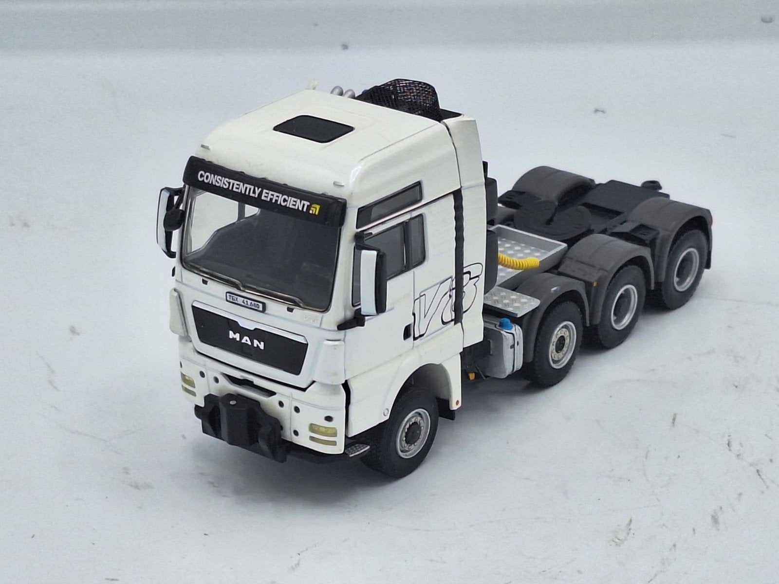 MAN TGX 41.680 XXL 8X6 Parelmoer Wit, Wsi, Ophalen of Verzenden, Zo goed als nieuw, Bus of Vrachtwagen